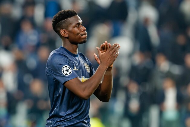 TURIN, ITALY - NOVEMBER 07: Paul Pogba of Manchester United gestures during the Group H match of the UEFA Champions League between Juventus and Manchester United at on November 7, 2018 in Turin, Italy. (Photo by TF-Images/Getty Images) TURIN, ITALY - NOVEMBER 07: Paul Pogba of Manchester United gestures during the Group H match of the UEFA Champions League between Juventus and Manchester United at on November 7, 2018 in Turin, Italy. (Photo by TF-Images/Getty Images)