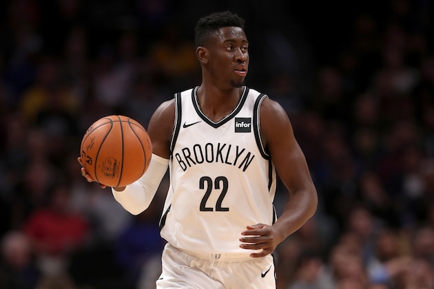 DENVER, CO - NOVEMBER 09:  Caris Levert #22 of the Brooklyn Nets plays the Denver Nuggets at the Pepsi Center on November 9, 2018 in Denver, Colorado. NOTE TO USER: User expressly acknowledges and agrees that, by downloading and or using this photograph, User is consenting to the terms and conditions of the Getty Images License Agreement.  (Photo by Matthew Stockman/Getty Images)
