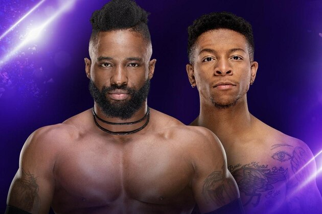 Cedric Alexander and Lio Rush. Cedric Alexander and Lio Rush.