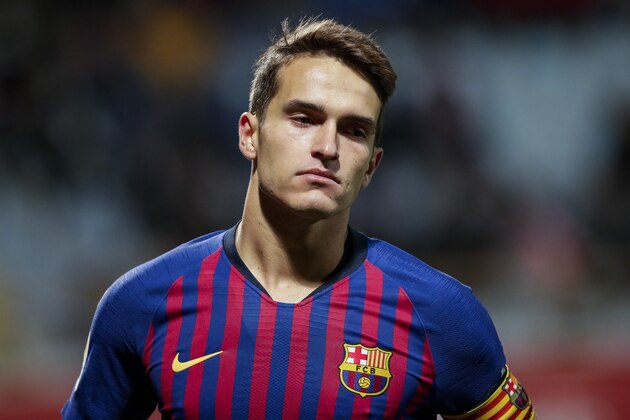 LEON, SPAIN - OCTOBER 31: Denis Suarez of FC Barcelona during the Spanish Copa del Rey  match between Cultural Leonesa v FC Barcelona at the Estadio Municipal Reino de León on October 31, 2018 in Leon Spain (Photo by David S. Bustamante/Soccrates/Getty Images)