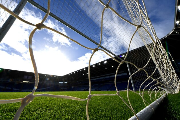 CARDIFF, WALES - NOVEMBER 10:  A detailed veiw of the net inside the stadium prior to the Premier League match between Cardiff City and Brighton & Hove Albion at the Cardiff City Stadium on November 10, 2018 in Cardiff, United Kingdom.  (Photo by Dan Mullan/Getty Images)