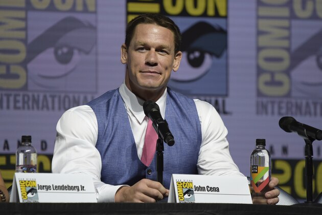 FILE - In this July 20, 2018, file photo, John Cena attends the FILE - In this July 20, 2018, file photo, John Cena attends the