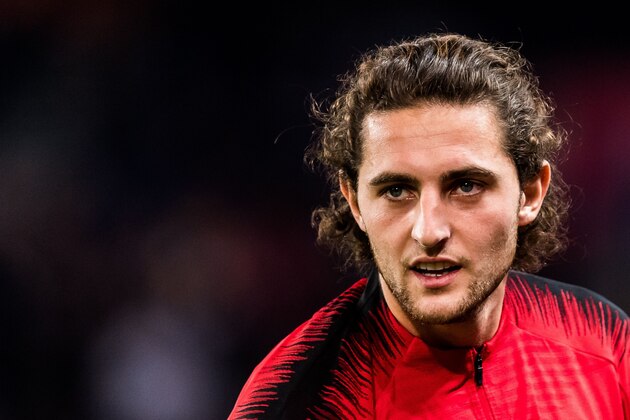 Adrien Rabiot of Paris Saint-Germain during the UEFA Champions League group C match between Paris St Germain and SSC Napoli at the Parc des Princes on October 24, 2018 in Paris, France(Photo by VI Images via Getty Images)