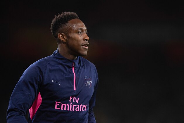 LONDON, ENGLAND - NOVEMBER 08: Danny Welbeck of Arsenal looks on  during the UEFA Europa League Group E match between Arsenal and Sporting CP at Emirates Stadium on November 8, 2018 in London, United Kingdom. (Photo by TF-Images/Getty Images)