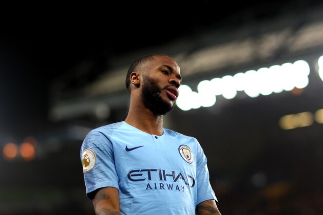 LONDON, ENGLAND - DECEMBER 08, Raheem Sterling of Manchester City in action during the Premier League match between Chelsea FC and Manchester City at Stamford Bridge on December 8, 2018 in London, United Kingdom. (Photo by Chloe Knott - Danehouse/Getty Images)