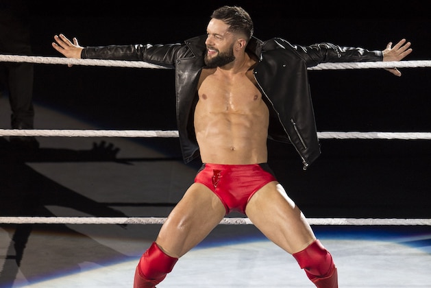 COLOGNE, GERMANY - NOVEMBER 07: Finn Balor during the WWE Live Show at Lanxess Arena on November 7, 2018 in Cologne, Germany. (Photo by Marc Pfitzenreuter/Getty Images)