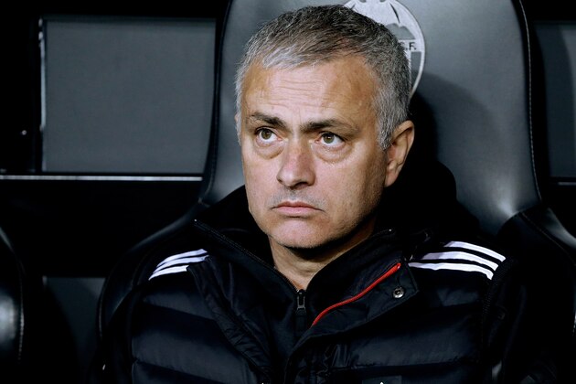 VALENCIA, SPAIN - DECEMBER 12: coach Jose Mourinho of Manchester United  during the UEFA Champions League  match between Valencia v Manchester United at the Estadio de Mestalla on December 12, 2018 in Valencia Spain (Photo by Jeroen Meuwsen/Soccrates/Getty Images)
