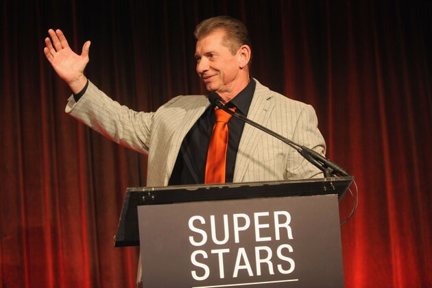 NEW YORK, NY - APRIL 04: Vince McMahon attends WWE Superstars for Sandy Relief at Cipriani, Wall Street on April 4, 2013 in New York City.  (Photo by Brad Barket/Getty Images for WWE)