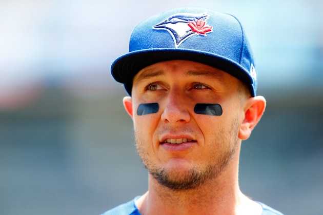 NEW YORK, NY - JULY 05:  Troy Tulowitzki #2 of the Toronto Blue Jays in action against the New York Yankees at Yankee Stadium on July 5, 2017 in the Bronx borough of New York City. The Blue Jays defeated the Yankees 7-6.  (Photo by Jim McIsaac/Getty Images)