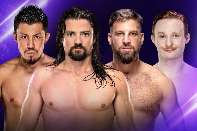 Akira Tozawa, The Brian Kendrick, Drew Gulak and Jack Gallagher