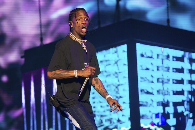 Rapper Travis Scott performs at The Governors Ball Music Festival at Randall's Island Park on Saturday, June 2, 2018 in New York. (Photo by Scott Roth/Invision/AP)