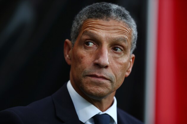 BOURNEMOUTH, ENGLAND - DECEMBER 22:  Chris Hughton, Manager of Brighton and Hove Albion looks on prior to the Premier League match between AFC Bournemouth and Brighton & Hove Albion at Vitality Stadium on December 22, 2018 in Bournemouth, United Kingdom.  (Photo by Dan Istitene/Getty Images)