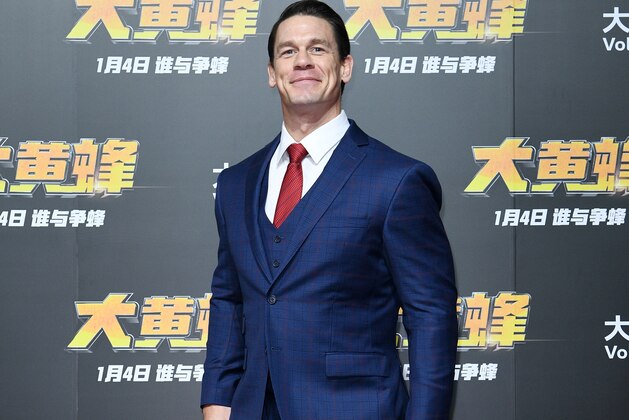 BEIJING, CHINA - DECEMBER 14:  John Cena attends Paramount Pictures' red carpet for 'Bumblebee' on December 14, 2018 in Beijing, China.  (Photo by Yanshan Zhang/Getty Images for Paramount Pictures)