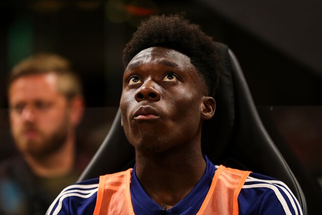 ATLANTA, GA - AUGUST 01: Alphonso Davies of MLS All Stars during the 2018 MLS All-Stars game between Juventus v MLS All-Stars at Mercedes-Benz Stadium on August 1, 2018 in Atlanta, Georgia. (Photo by Robbie Jay Barratt - AMA/Getty Images)