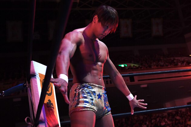 TOKYO, JAPAN - OCTOBER 08: Kota Ibushi gestures prior to the 3 Way match between Kenny Omega, Cody and Kota Ibushi during the King of Pro-Wresting at Ryogoku Kokugikan on October 8, 2018 in Tokyo, Japan. (Photo by Etsuo Hara/Getty Images) TOKYO, JAPAN - OCTOBER 08: Kota Ibushi gestures prior to the 3 Way match between Kenny Omega, Cody and Kota Ibushi during the King of Pro-Wresting at Ryogoku Kokugikan on October 8, 2018 in Tokyo, Japan. (Photo by Etsuo Hara/Getty Images)