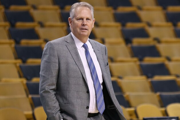 BOSTON, MA - FEBRUARY 14:  Boston Celtics General Manager Danny Ainge looks on before action between the Boston Celtics and the LA Clippers at TD Garden on February 14, 2018 in Boston, Massachusetts. NOTE TO USER: User expressly acknowledges and agrees that, by downloading and or using this photograph, User is consenting to the terms and conditions of the Getty Images License Agreement.  (Photo by Omar Rawlings/Getty Images)