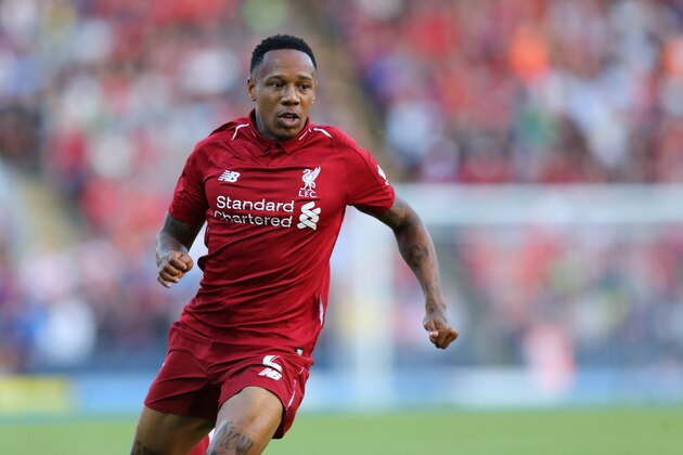 BLACKBURN, ENGLAND - JULY 19: Nathaniel Clyne of Liverpool at Ewood Park on July 19, 2018 in Blackburn, England. (Photo by James Williamson - AMA/Getty Images)