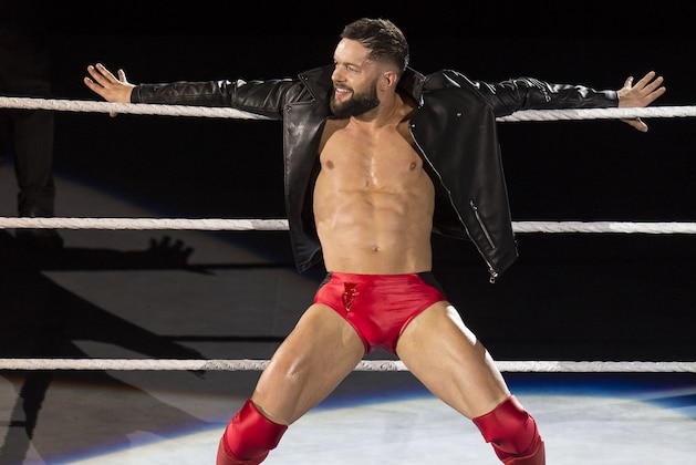 COLOGNE, GERMANY - NOVEMBER 07: Finn Balor during the WWE Live Show at Lanxess Arena on November 7, 2018 in Cologne, Germany. (Photo by Marc Pfitzenreuter/Getty Images)