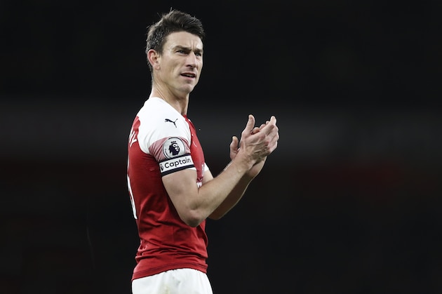 LONDON, ENGLAND - JANUARY 01: Laurent Koscielny of Arsenal reacts at full time after the Premier League match between Arsenal FC and Fulham FC at Emirates Stadium on January 1, 2019 in London, United Kingdom. (Photo by James Baylis - AMA/Getty Images) LONDON, ENGLAND - JANUARY 01: Laurent Koscielny of Arsenal reacts at full time after the Premier League match between Arsenal FC and Fulham FC at Emirates Stadium on January 1, 2019 in London, United Kingdom. (Photo by James Baylis - AMA/Getty Images)