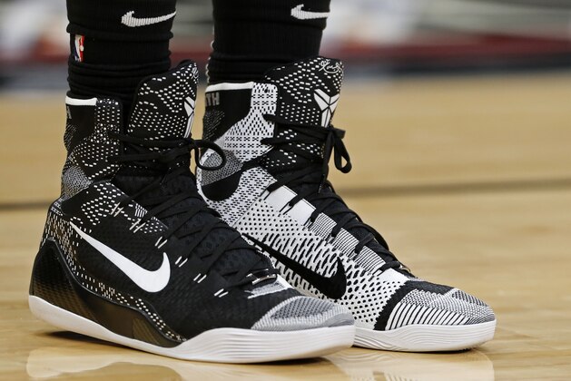 SAN ANTONIO, TX - JANUARY 5: The sneakers worn by DeMar DeRozan #10 of the San Antonio Spurs before an NBA game against the Memphis Grizzlies held January 5, 2019 at the AT&T Center in San Antonio, Texas. NOTE TO USER: User expressly acknowledges and agrees that, by downloading and or using this photograph, User is consenting to the terms and conditions of the Getty Images License Agreement.  (Photo by Edward A. Ornelas/Getty Images)