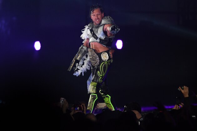 TOKYO,JAPAN - JANUARY 4: Kenny Omega enters during the Wrestle Kingdom 13 at Tokyo Dome on January 04, 2019 in Tokyo, Japan. (Photo by Masashi Hara/Getty Images)
