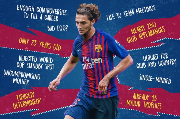 Adrien Rabiot of Paris Saint-Germain during the UEFA Champions League group C match between Paris St Germain and Crvena zvezda at the Parc des Princes on October 03, 2018 in Paris, France(Photo by VI Images via Getty Images)