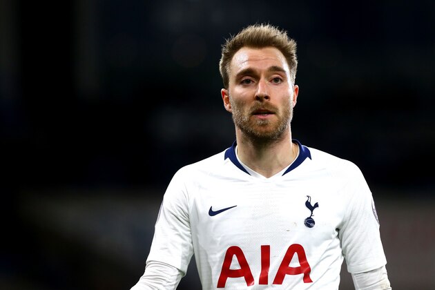 CARDIFF, WALES - JANUARY 01: Christian Eriksen of Tottenham Hotspur during the Premier League match between Cardiff City FC and Tottenham Hotspur at Cardiff City Stadium on January 1, 2019 in Cardiff, United Kingdom. (Photo by Chloe Knott - Danehouse/Getty Images)