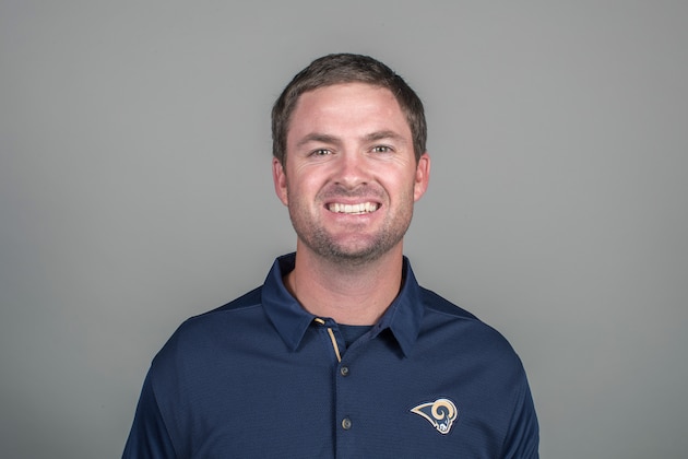 This is a 2018 photo of Zac Taylor of the Los Angeles Rams NFL football team. This image reflects the Los Angeles Rams active roster as of Thursday, April 26, 2018 when this image was taken. (AP Photo)