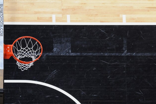 SACRAMENTO, CA - JANUARY 5: A shot of the hoop during the game between the Golden State Warriors and Sacramento Kings on January 5, 2019 at Golden 1 Center in Sacramento, California. NOTE TO USER: User expressly acknowledges and agrees that, by downloading and or using this photograph, User is consenting to the terms and conditions of the Getty Images Agreement. Mandatory Copyright Notice: Copyright 2019 NBAE (Photo by Rocky Widner/NBAE via Getty Images) SACRAMENTO, CA - JANUARY 5: A shot of the hoop during the game between the Golden State Warriors and Sacramento Kings on January 5, 2019 at Golden 1 Center in Sacramento, California. NOTE TO USER: User expressly acknowledges and agrees that, by downloading and or using this photograph, User is consenting to the terms and conditions of the Getty Images Agreement. Mandatory Copyright Notice: Copyright 2019 NBAE (Photo by Rocky Widner/NBAE via Getty Images)