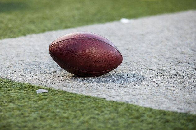 ORCHARD PARK, NY - DECEMBER 09:  Football sets on the field during the game between the Buffalo Bills and the New York Jets at New Era Field on December 9, 2018 in Orchard Park, New York. New York defeats Buffalo 27-23. (Photo by Brett Carlsen/Getty Images)