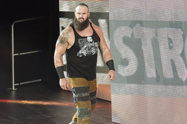 COLOGNE, GERMANY - NOVEMBER 07: Braun Strowman during the WWE Live Show at Lanxess Arena on November 7, 2018 in Cologne, Germany. (Photo by Marc Pfitzenreuter/Getty Images)