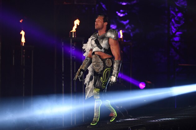 TOKYO,JAPAN - JANUARY 4: Kenny Omega enters during the Wrestle Kingdom 13 at Tokyo Dome on January 04, 2019 in Tokyo, Japan. (Photo by Masashi Hara/Getty Images)