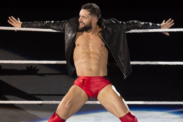 COLOGNE, GERMANY - NOVEMBER 07: Finn Balor during the WWE Live Show at Lanxess Arena on November 7, 2018 in Cologne, Germany. (Photo by Marc Pfitzenreuter/Getty Images)