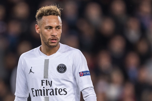 Neymar da Silva Santos Júnior of Paris Saint-Germain during the UEFA Champions League group C match between Paris St Germain and Liverpool FC at the Parc des Princes on November 28, 2018 in Paris, France(Photo by VI Images via Getty Images)