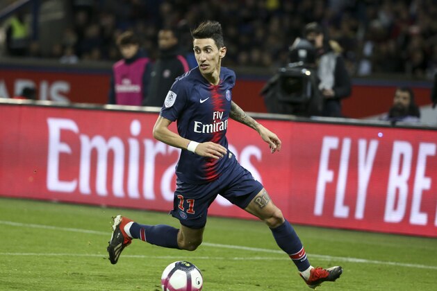 PARIS, FRANCE - DECEMBER 22: Angel Di Maria of PSG during the french Ligue 1 match between Paris Saint-Germain (PSG) and FC Nantes at Parc des Princes stadium on December 22, 2018 in Paris, France. (Photo by Jean Catuffe/Getty Images)