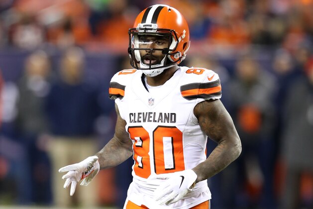 DENVER, CO - DECEMBER 15:  Jarvis Landry #80 of the Cleveland Browns in action during the game against the Denver Broncos at Broncos Stadium at Mile High on December 15, 2018 in Denver, Colorado.  The Browns defeated the Broncos 17-16.  (Photo by Rob Leiter via Getty Images)
