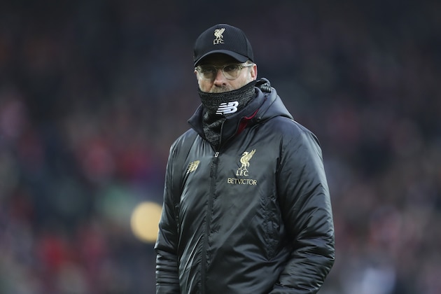 LIVERPOOL, ENGLAND - JANUARY 19: Jurgen Klopp the manager / head coach of Liverpool during the Premier League match between Liverpool FC and Crystal Palace at Anfield on January 19, 2019 in Liverpool, United Kingdom. (Photo by James Baylis - AMA/Getty Images)