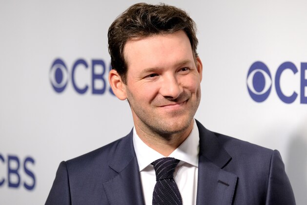 NEW YORK, NY - MAY 16:  Tony Romo attends the 2018 CBS Upfront at The Plaza Hotel on May 16, 2018 in New York City.  (Photo by Matthew Eisman/Getty Images)