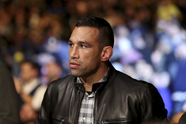 Former UFC Champ Fabricio Werdum is seen ringside at UFC 220, Saturday, January 20, 2018, in Boston. (AP Photo/Gregory Payan) Former UFC Champ Fabricio Werdum is seen ringside at UFC 220, Saturday, January 20, 2018, in Boston. (AP Photo/Gregory Payan)