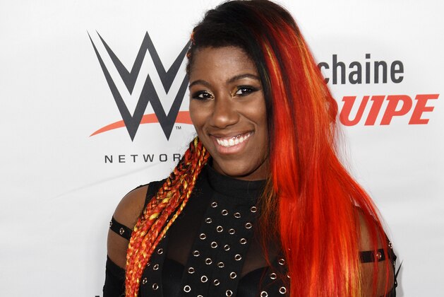 PARIS, FRANCE - MAY 19:  Ember Moon attends WWE Wrestling pre-show on May 19, 2018 in Paris, France.  (Photo by Sylvain Lefevre/Getty Images)