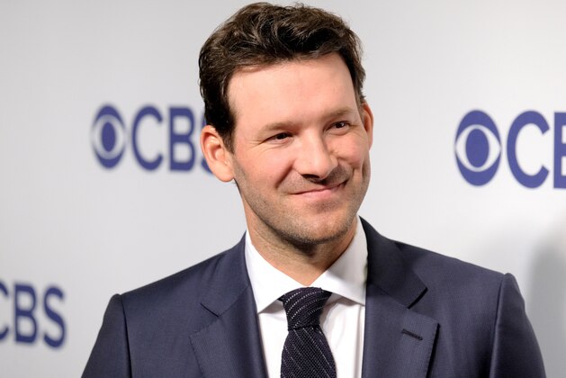 NEW YORK, NY - MAY 16:  Tony Romo attends the 2018 CBS Upfront at The Plaza Hotel on May 16, 2018 in New York City.  (Photo by Matthew Eisman/Getty Images)