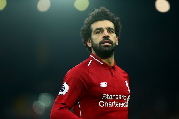 LIVERPOOL, ENGLAND - JANUARY 19: Mohamed Salah of Liverpool during the Premier League match between Liverpool FC and Crystal Palace FC at Anfield on January 19, 2019 in Liverpool, United Kingdom. (Photo by Chloe Knott - Danehouse/Getty Images)