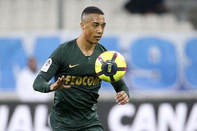 MARSEILLE, FRANCE - JANUARY 13: Youri Tielemans of Monaco during the french Ligue 1 match between Olympique de Marseille (OM) and AS Monaco at Stade Velodrome on January 13, 2019 in Marseille, France. (Photo by Jean Catuffe/Getty Images)
