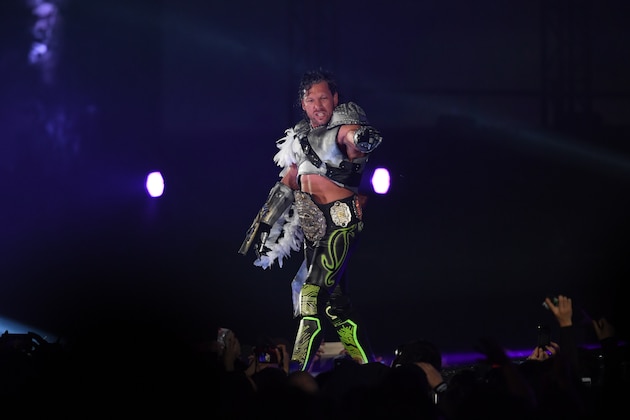 TOKYO,JAPAN - JANUARY 4: Kenny Omega enters during the Wrestle Kingdom 13 at Tokyo Dome on January 04, 2019 in Tokyo, Japan. (Photo by Masashi Hara/Getty Images)