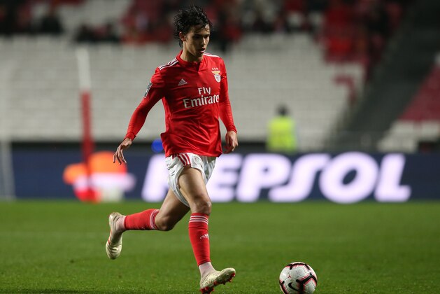 LISBON, PORTUGAL - JANUARY 29:  Joao Felix of SL Benfica in action during the Liga NOS match between SL Benfica and Boavista FC at Estadio da Luz on January 29, 2019 in Lisbon, Portugal.  (Photo by Gualter Fatia/Getty Images)