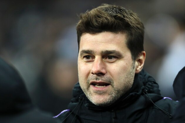 LONDON, ENGLAND - JANUARY 30:  Mauricio Pochettino, Manager of Tottenham Hotspur looks on prior to the Premier League match between Tottenham Hotspur and Watford FC at Wembley Stadium on January 30, 2019 in London, United Kingdom.  (Photo by Bryn Lennon/Getty Images)