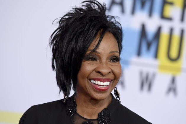 FILE - In this Oct. 9, 2018 file photo, Gladys Knight arrives at the American Music Awards at the Microsoft Theater in Los Angeles. The seven-time Grammy Award-winner will sing