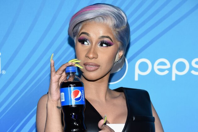 ATLANTA, GA - FEBRUARY 01:  Cardi B attends 'Planet Pepsi' Pre-Super Bowl LIII party, featuring Travis Scott, on February 1, 2019 in Atlanta, Georgia.  (Photo by Dimitrios Kambouris/Getty Images for Pepsi)