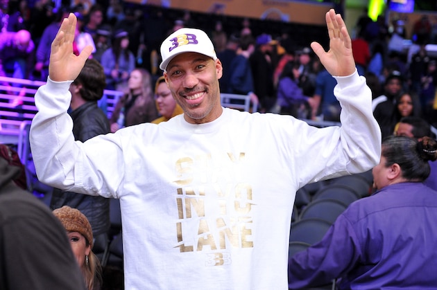 LOS ANGELES, CALIFORNIA - DECEMBER 30: LaVar Ball attends a basketball game between the Los Angeles Lakers and the Sacramento Kings at Staples Center on December 30, 2018 in Los Angeles, California. (Photo by Allen Berezovsky/Getty Images)