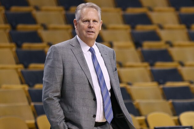 BOSTON, MA - FEBRUARY 14:  Boston Celtics General Manager Danny Ainge looks on before action between the Boston Celtics and the LA Clippers at TD Garden on February 14, 2018 in Boston, Massachusetts. NOTE TO USER: User expressly acknowledges and agrees that, by downloading and or using this photograph, User is consenting to the terms and conditions of the Getty Images License Agreement.  (Photo by Omar Rawlings/Getty Images)